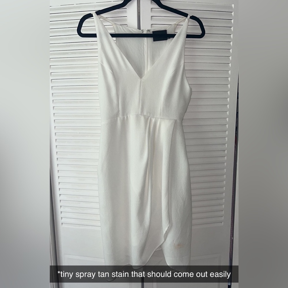 XS white dress